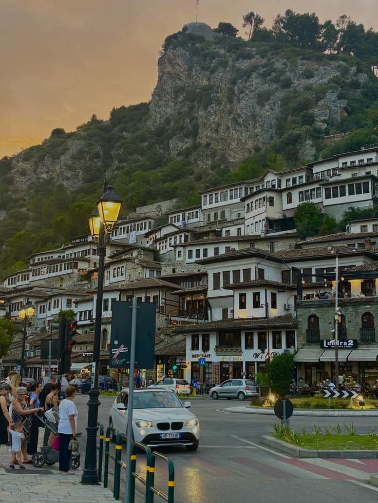 View of Berat, Albania.