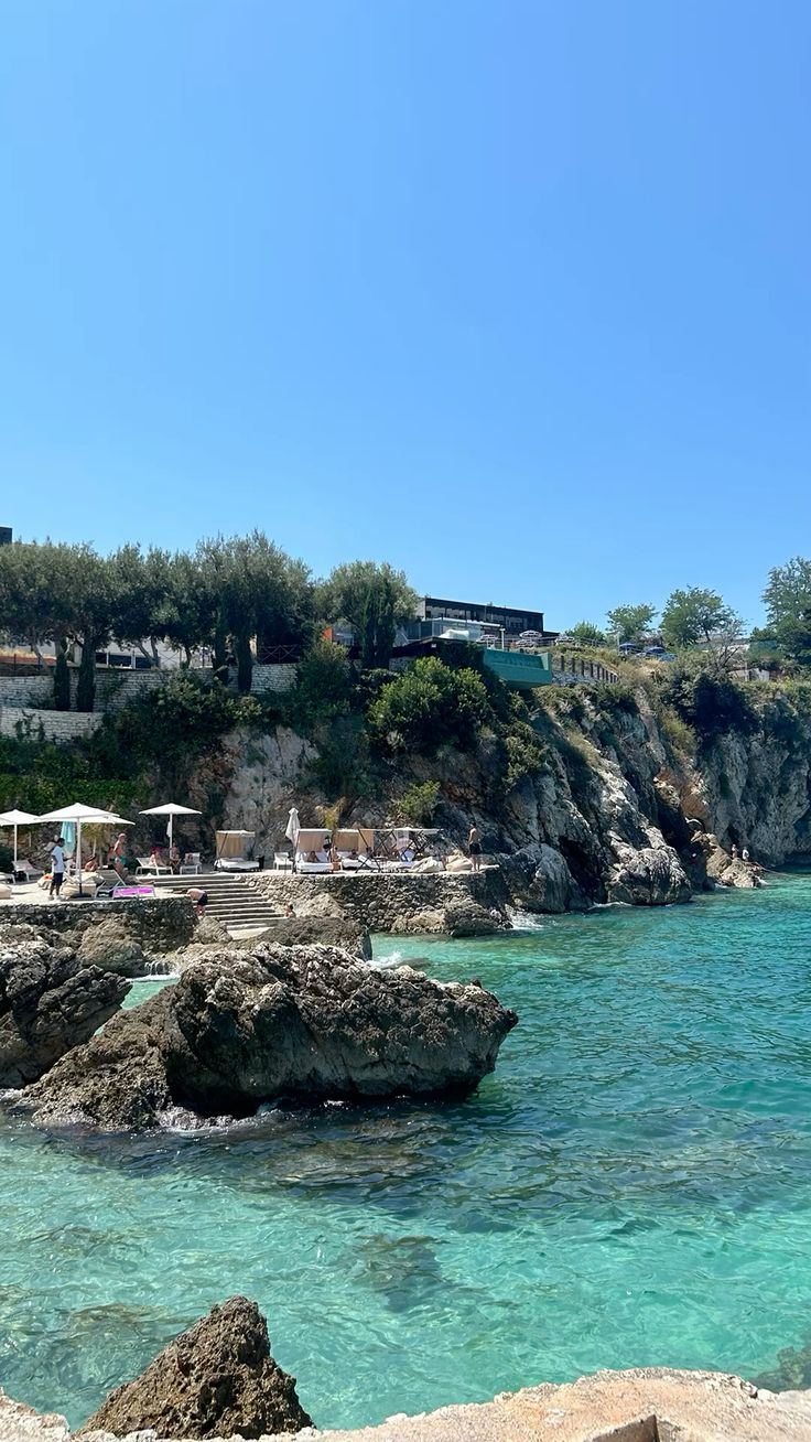 Panoramic view across Vlora and its bay